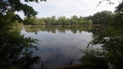 Weitwinkelaufnahme-Von-Sparham-Pools,-Naturschutzgebiet-Mit-Blick-Nach-Norden-Auf-Den-See