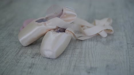 young ballerina practicing dance moves in studio