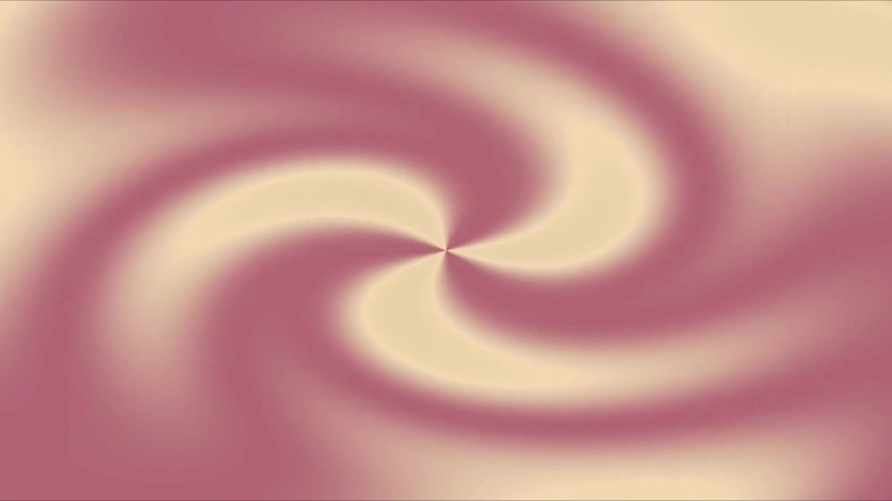 Sfondo astratto a spirale rotante con sfumatura rosa tenue e beige