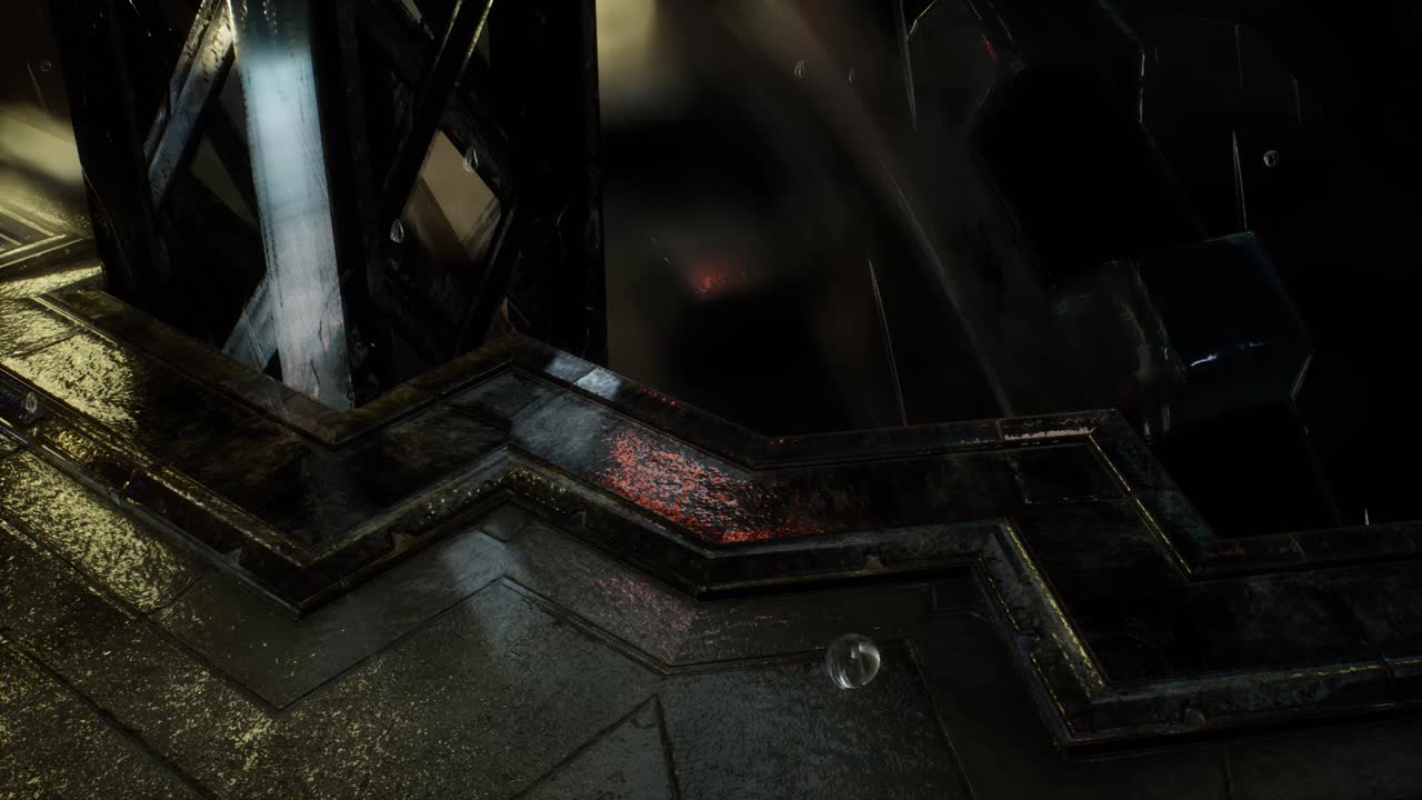 escena urbana en una noche lluviosa con luces bokeh