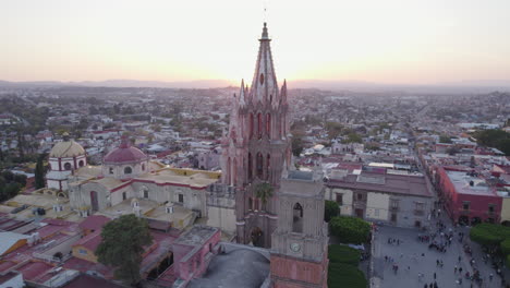 colonial town of san miguel de allende, guanajuato