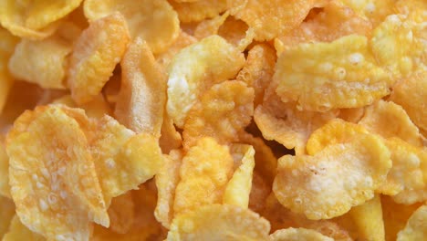 corn flakes heap rotating