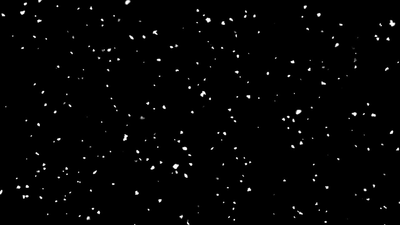 Snow particles, or snowflakes, are crystalline formations of ice that develop in the atmosphere.