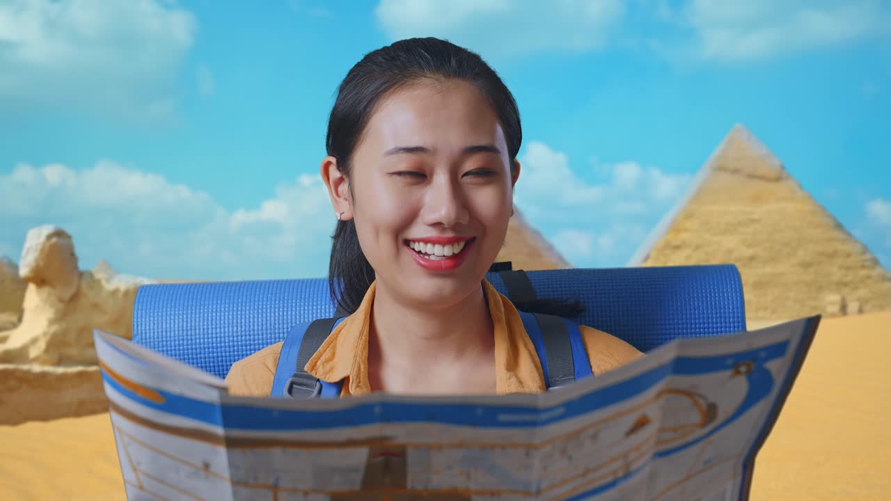 Woman Traveler in Egypt