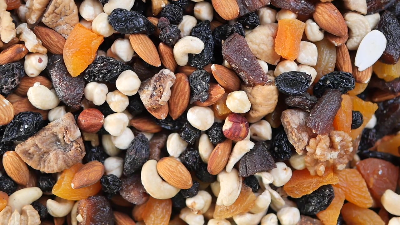 Assorted Mix of Dried Fruits and Nuts