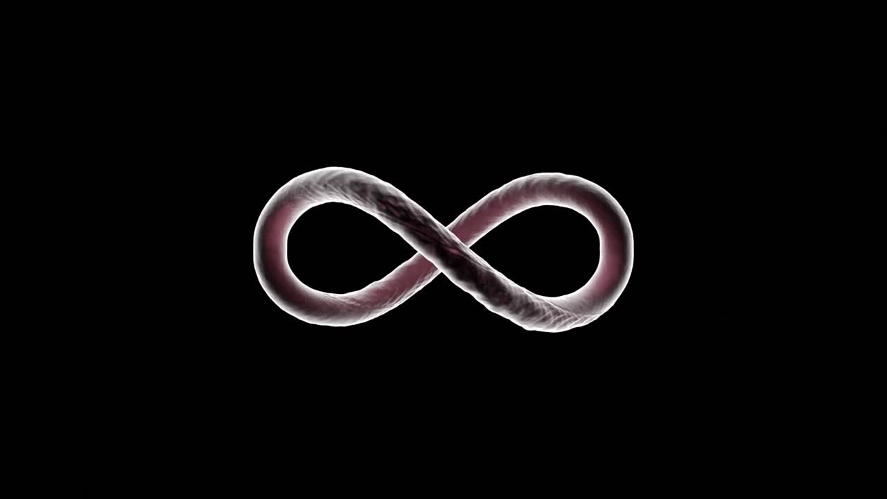 Infinity Symbol 3D Render