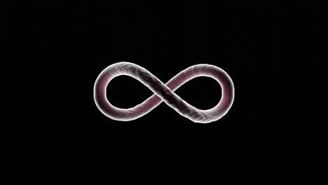 infinity symbol 3d render