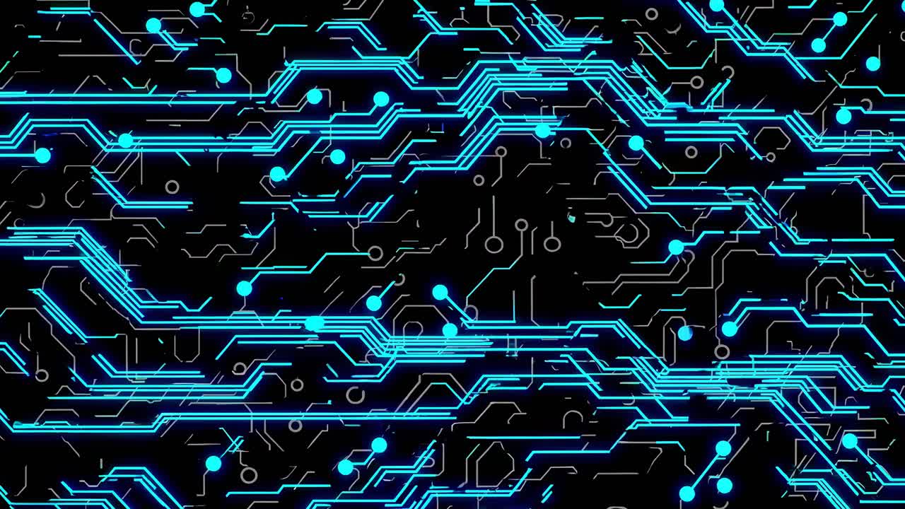 patrón de placa de circuitos abstractos