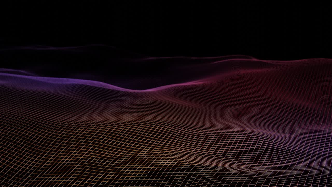 sfondo astratto ondulato. looping senza cuciture