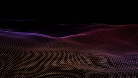 wavy abstract background. seamless looping