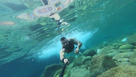 diving on the mediterranean coast