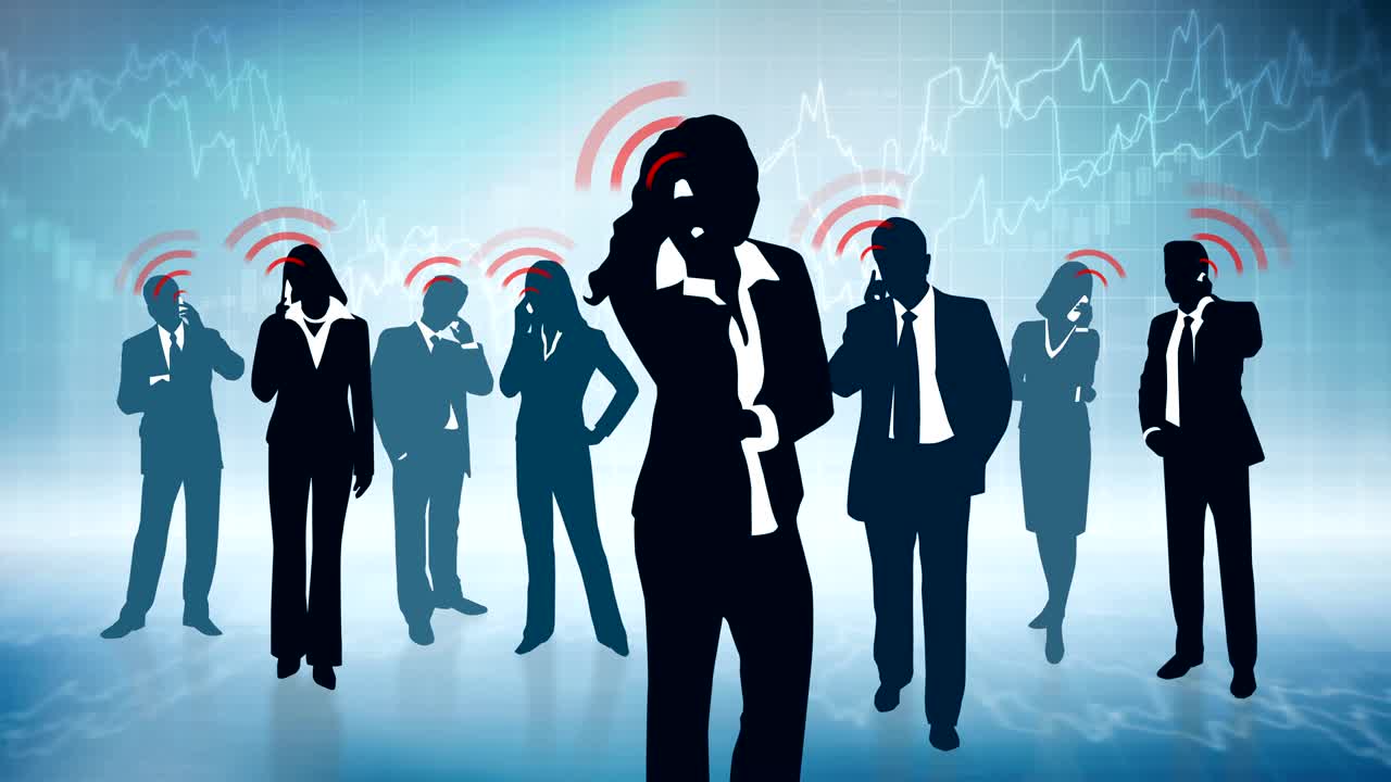 드폰 사용자와 글로벌 비즈니스 - 루프 가능