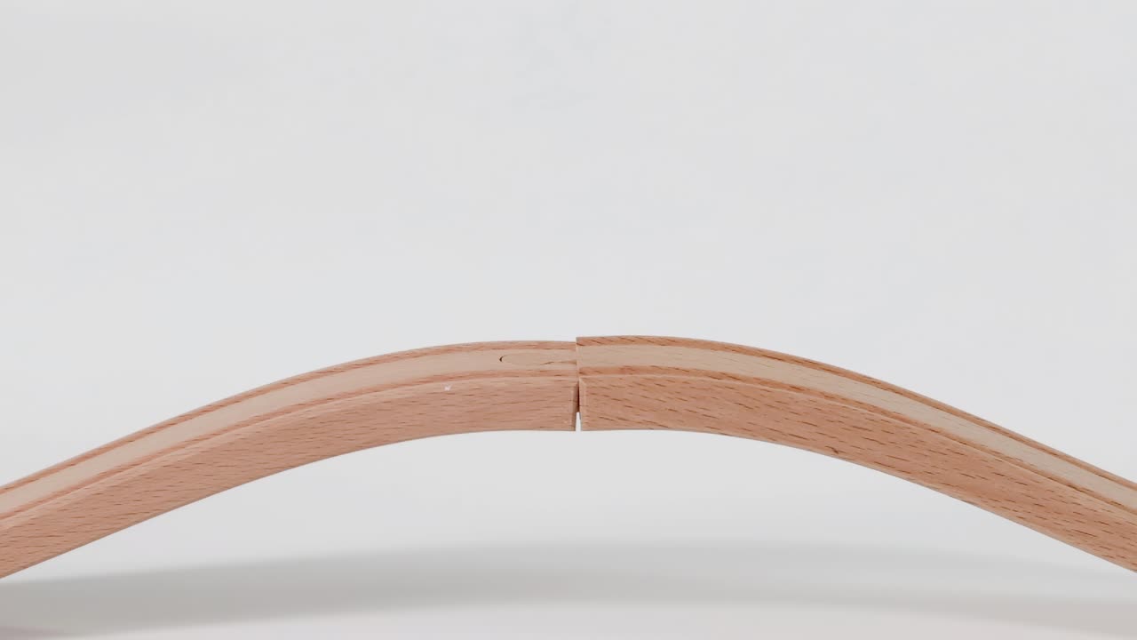 Wooden Bridge and Toy Car