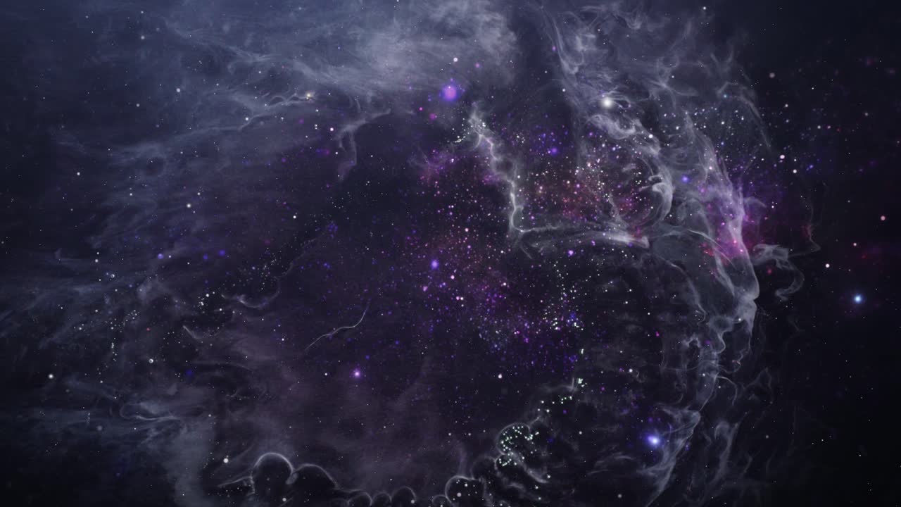 estrellas y nebulosas en el universo 4k