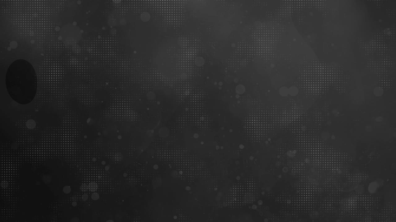Abstract Motion: A Dynamic Fluid Grid Fractal Animation in Black and White - Tech Vortex: A Fractal Network in Flowing Motion on a Dark Canvas