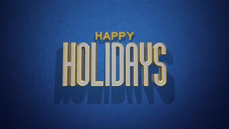 Festive-blue-background-with-shiny-gold-Happy-Holidays-text