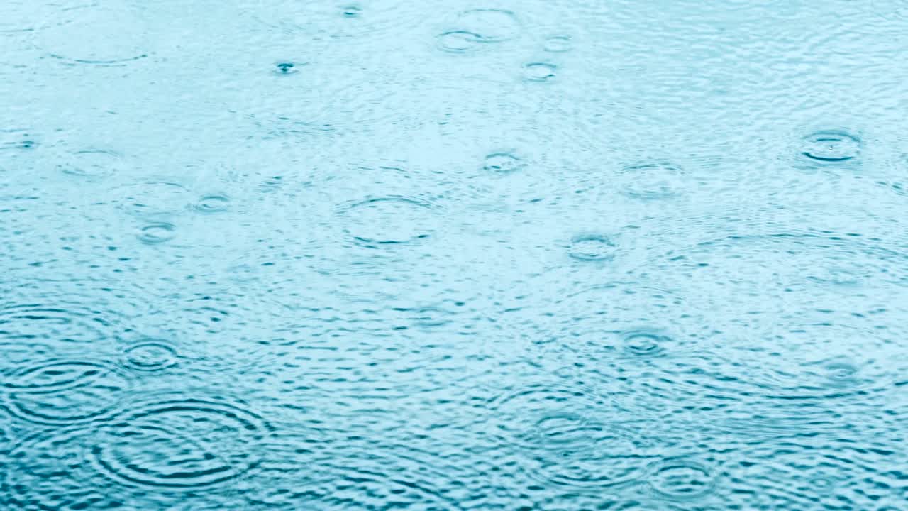추상적인 배경, 물 위에  ⁇ 방울