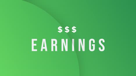 salary payday revenue earnings animation