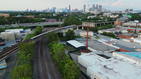 forwards fly above suburbs