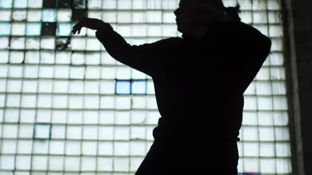 Teenage Girl Dancing