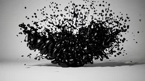 Black Ink Splash