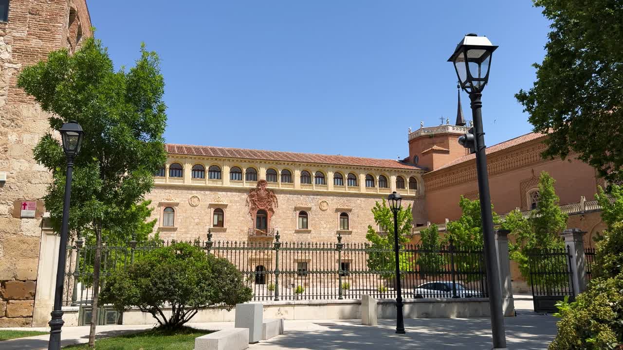 Film shot in the Archbishop's Palace of Alcalá de Henares, Madrid