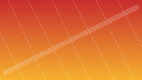 abstract orange gradient background with diagonal lines