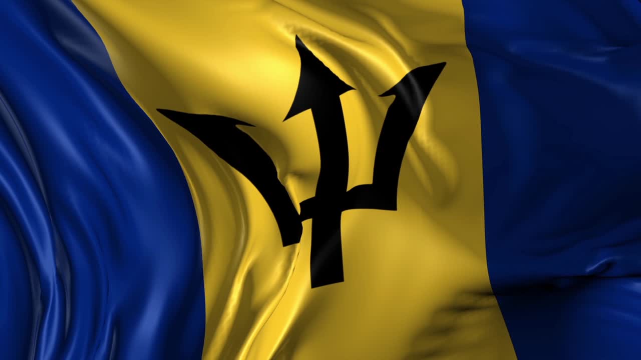 bandera de las barbados