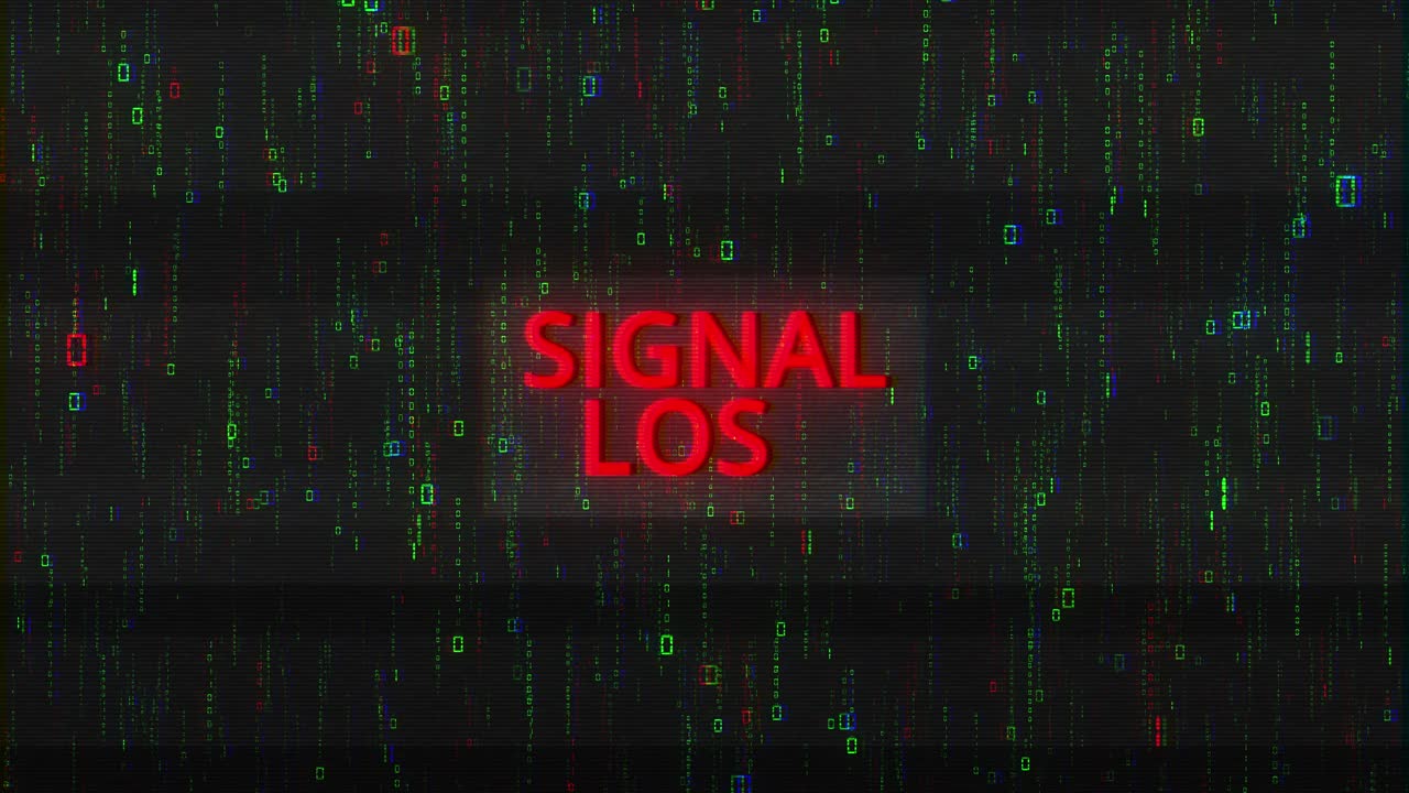 Signal lost digital glitch effect digital pixel noise glitch error noise background effect