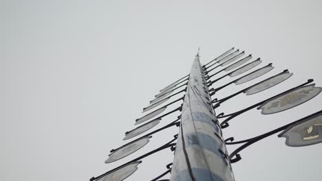 maypole at wiener platz haidhausen district, munich germany