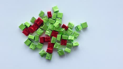 hand picking bouillon cubes