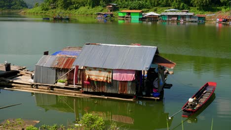 this one i took at pak nai fisherman village, nan province, thailand pak nai fisherman village view above the sirikit dam nan province