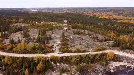 Robert-Bourassa-hydroelectric-power-plant-Generating-Facility-reservoir-Quebec-Canada