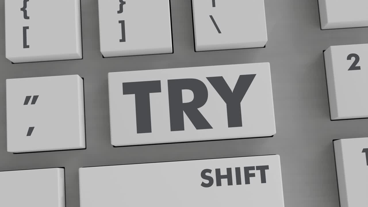 키보드의 버튼을  ⁇ 러보세요.