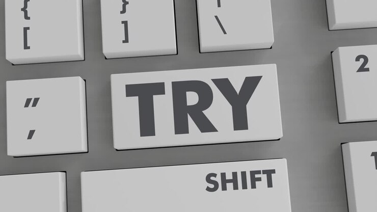 TRY BUTTON PRESSING ON KEYBOARD