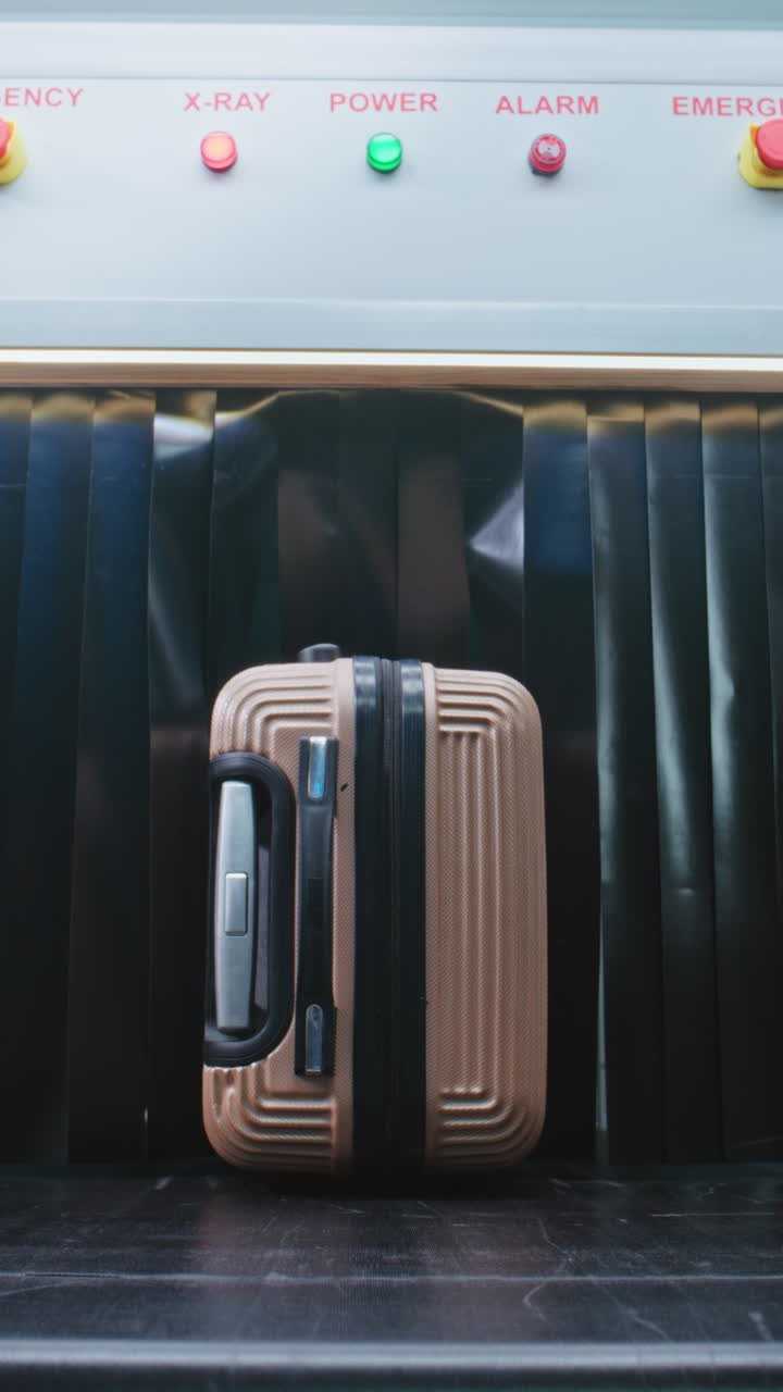 detección por rayos x de los equipajes de los aeropuertos