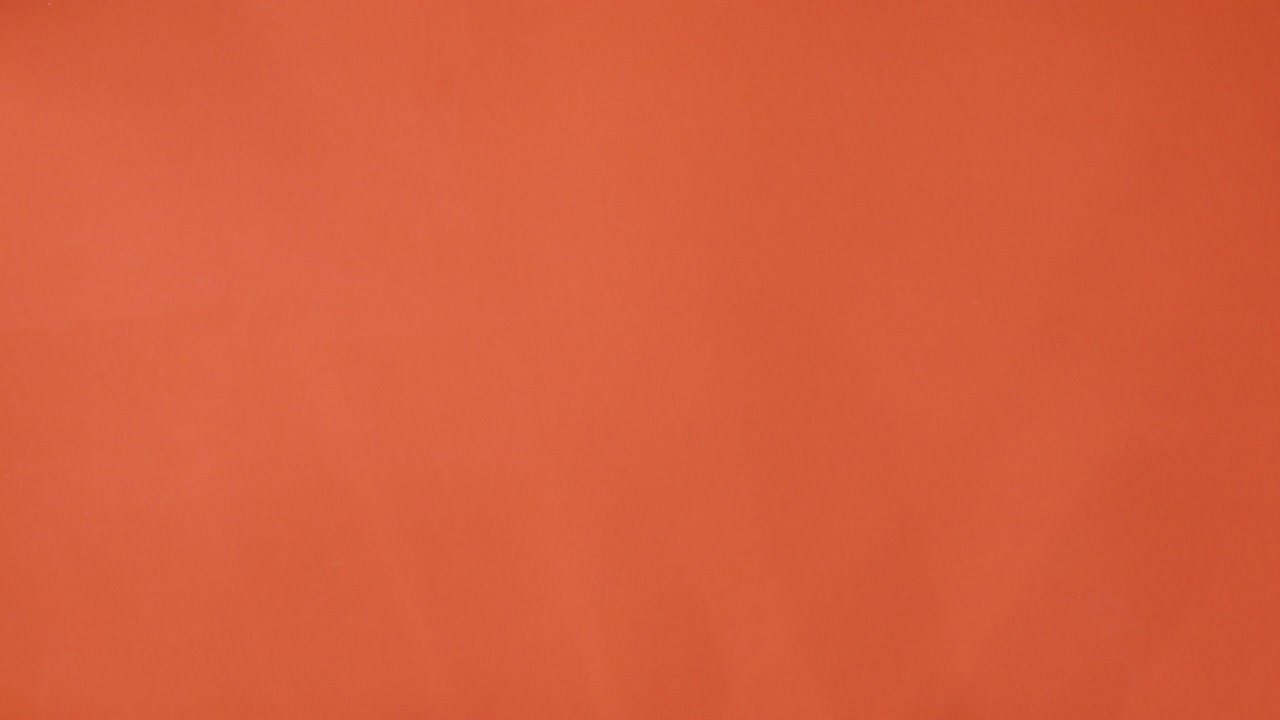 Tropic summer frame made of exotic fruits appear on orange background. Stop motion