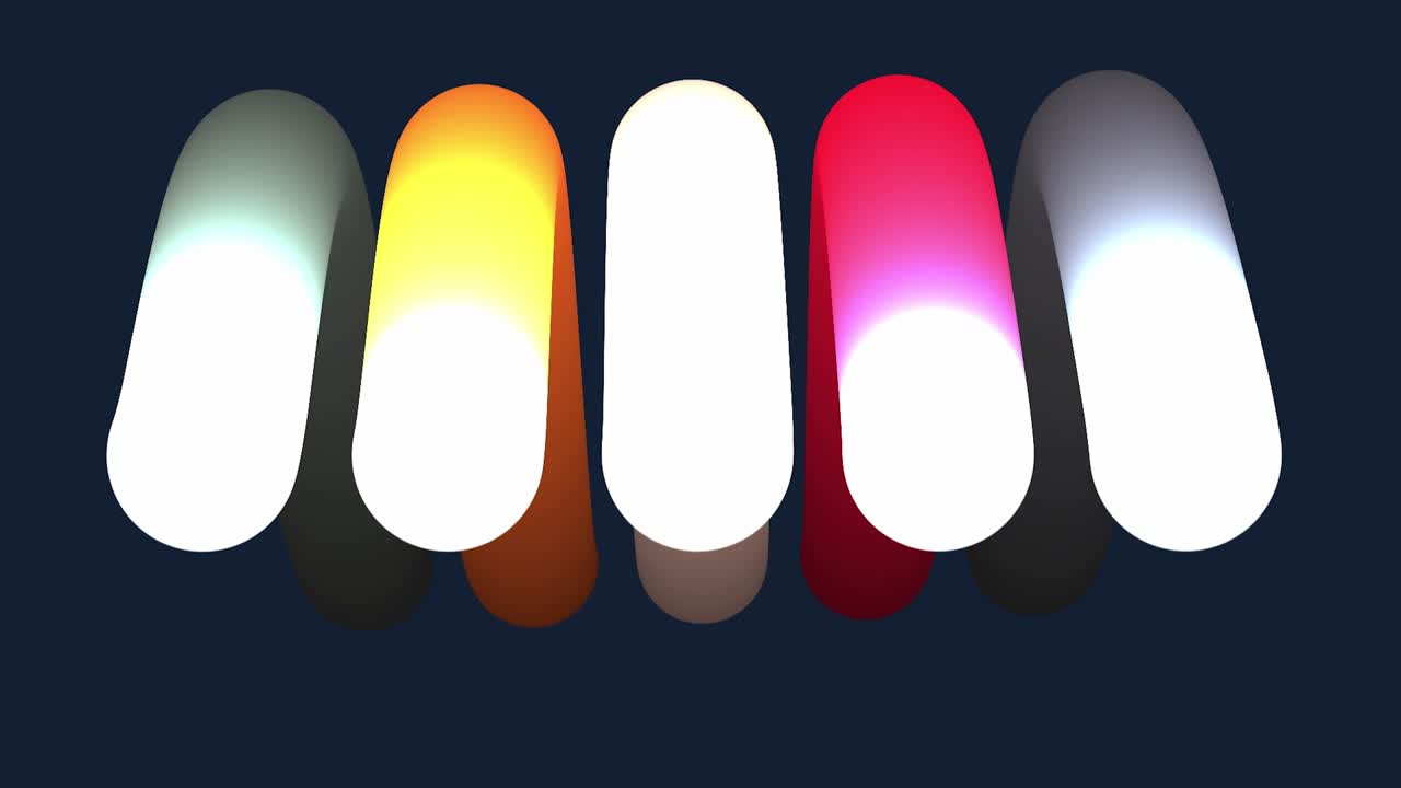 추상적인 3d 다채로운 기하학적 모양