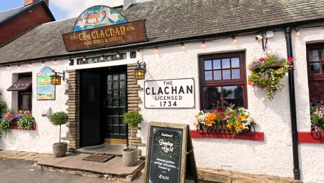 exterior view of the clachan inn