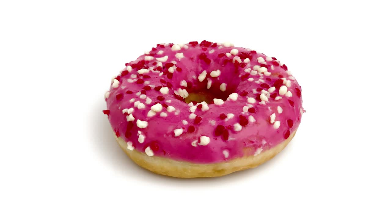 El donut rosado