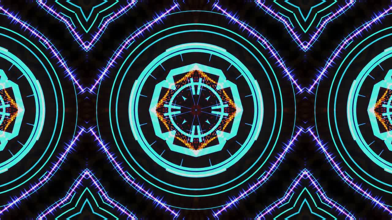 ultra festival de música caja caleidoscopio fondo caja hipnótica escenario pared de bucle visual colorido fondo de movimiento discoteca espectro de luz lugar de concierto bombilla abstracta caja multicolor caja gráfica de movimiento pared