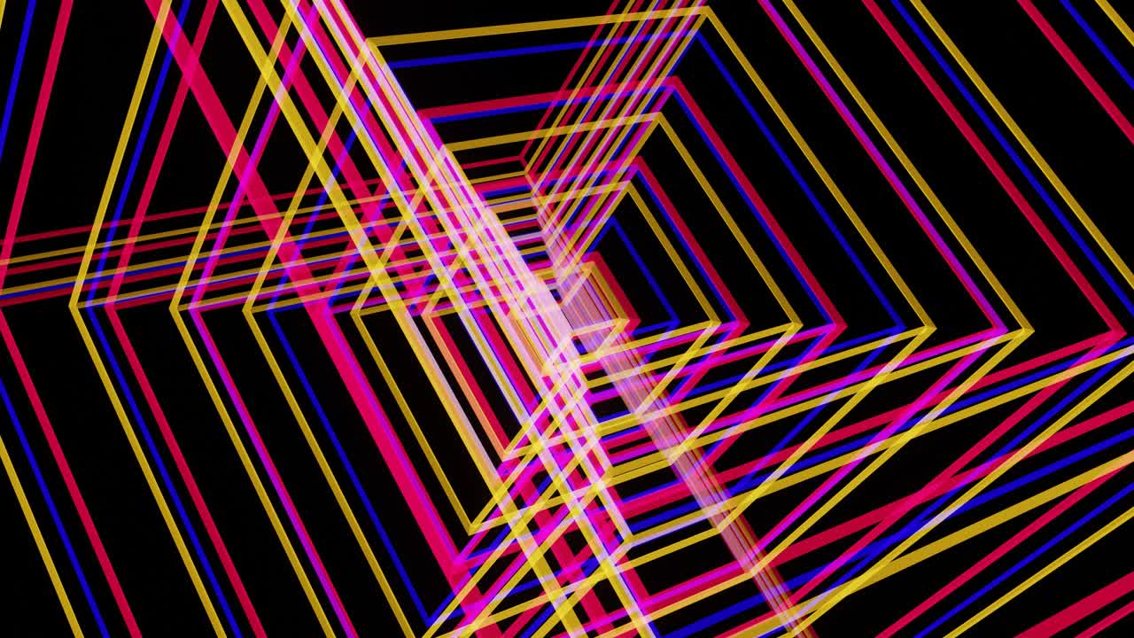 Loop VJ Rotazione Astratta della Figura 1012