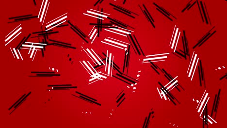 rasguños abstractos modernos movimiento geométrico fondo bucle rojo