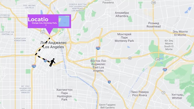 Travel Route and Location Maps