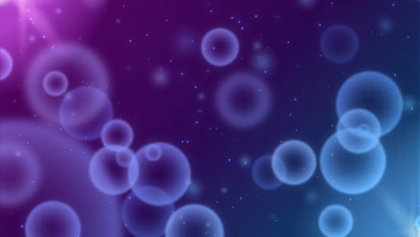 motion graphic of bokeh background