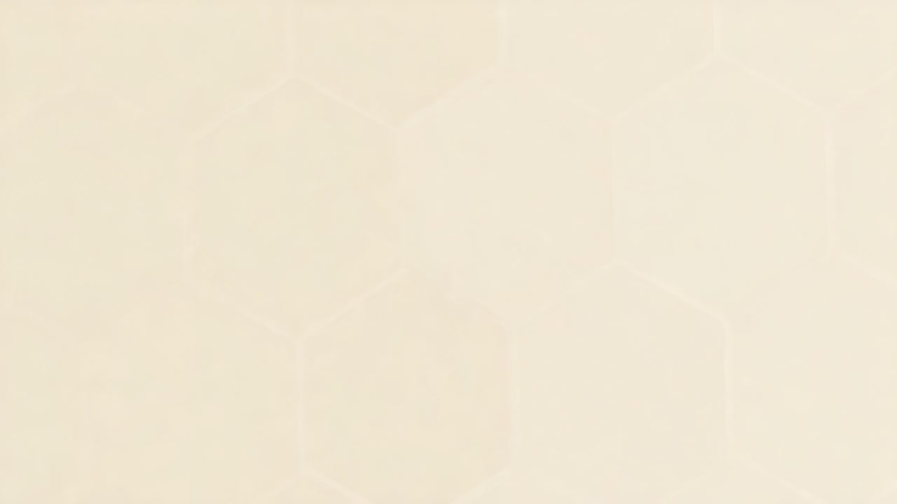 A Detailed Visual Transition from a Soft Textured Hexagonal Background to a Crisp, Defined Honeycomb Pattern Capturing the Essence of Geometry in Design