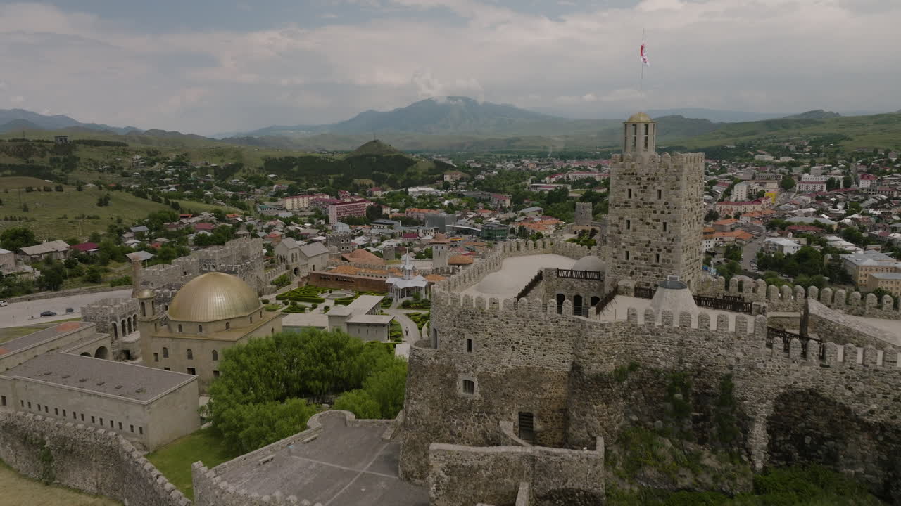 castillo y área de akhaltsikhe, que estuvo bajo el dominio otomano desde 1590 hasta 1828