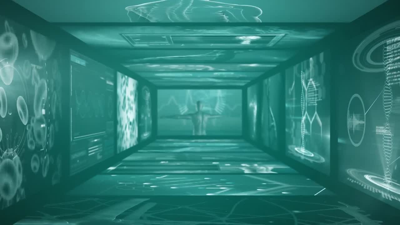 의료 데이터 처리의 디지털로 생성된 비디오