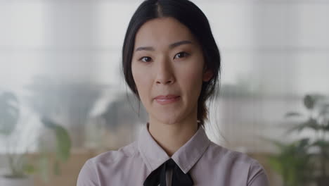 portrait-beautiful-asian-business-woman-student-looking-pensive-corporate-female-in-professional-career-slow-motion-office-background