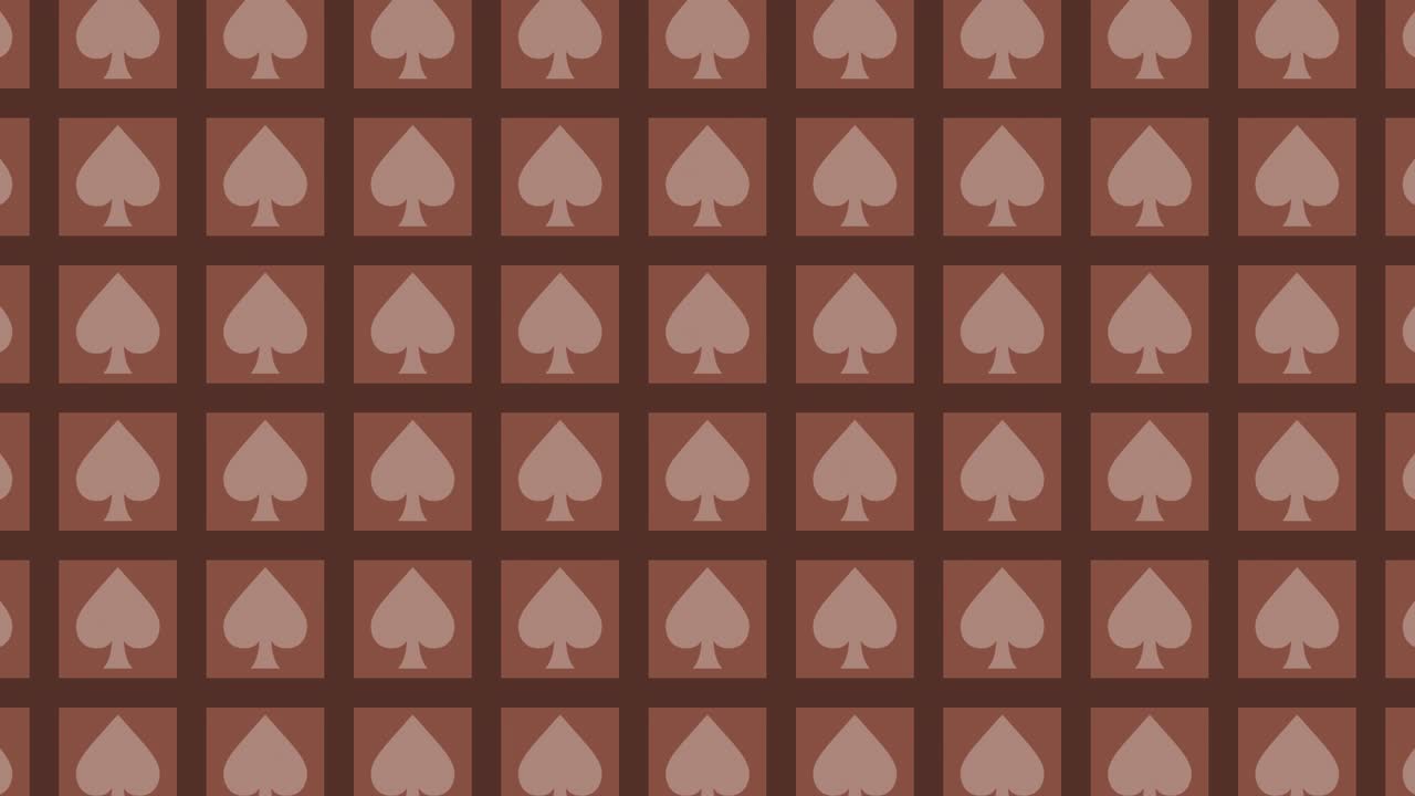 Spades Card Pattern Background